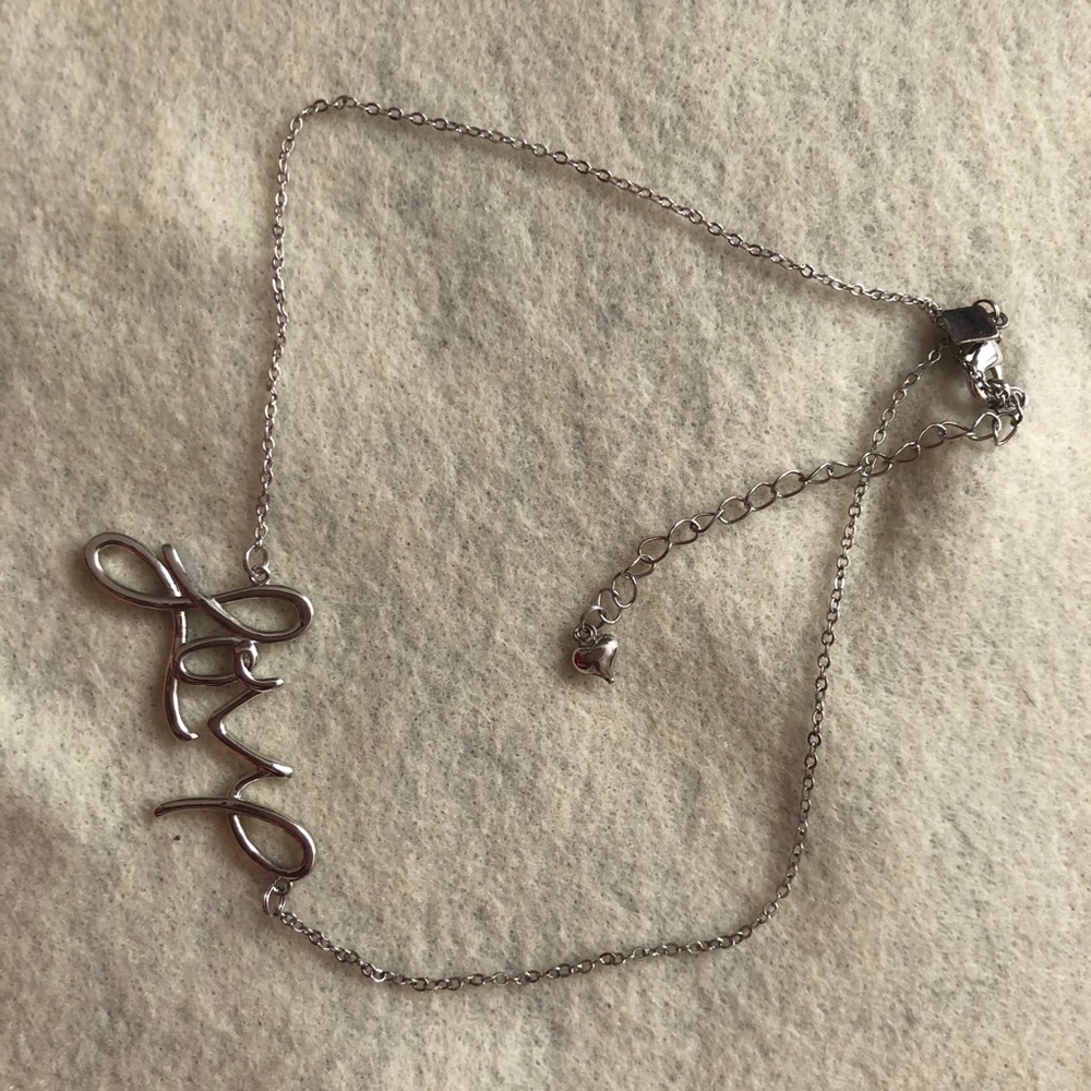 Park Lane Silver Love Necklace/Ring